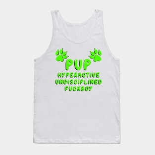 PUP - DEFINED GREEN Tank Top